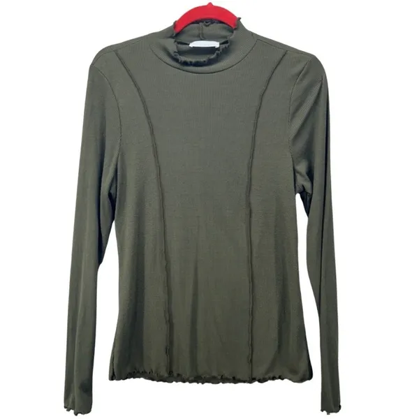 Heatherly Top‎ Green XL - Image 3