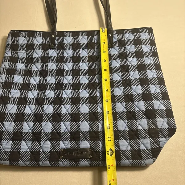 NWT‎ Vera Bradley Alpine Check Tote Bag Shoulder Purse Retired - Image 9