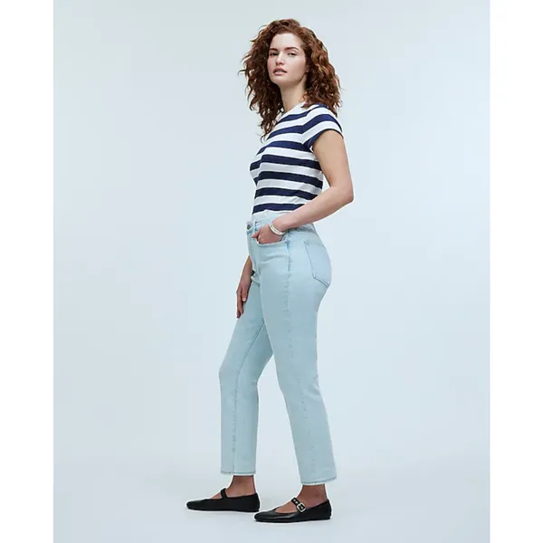 NEW Madewell The Curvy Perfect Vintage Jean Chesthunt Wash Blue High Waist US 28 - Image 6