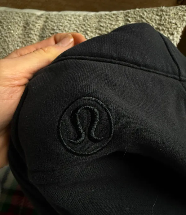 Lululemon Black scuba full zip funnel neck - Image 5