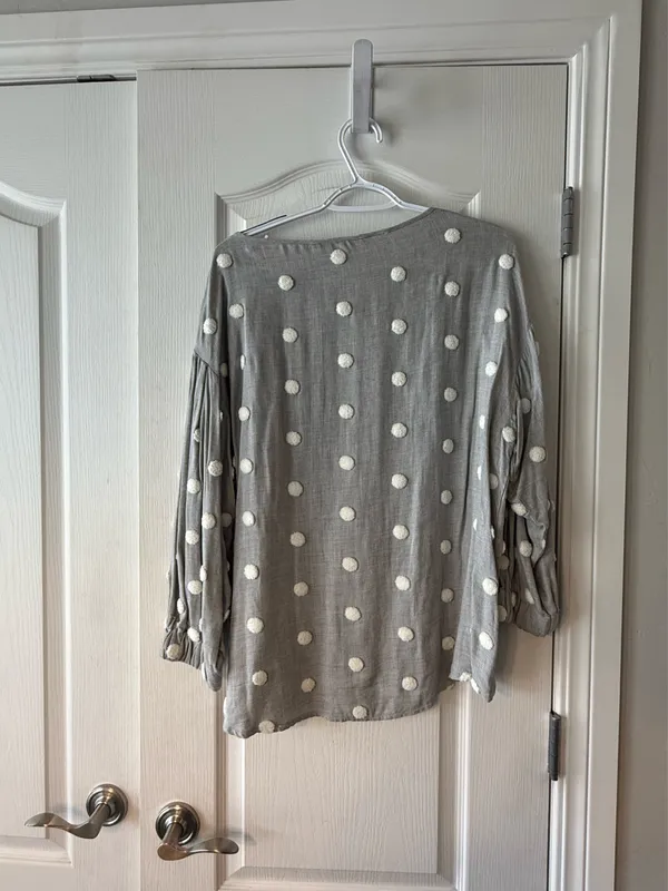 ZARA Polka Dot Top - Image 5