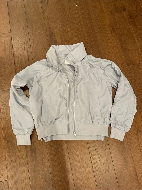 Athleta Jetsetter Bomber Jacket in Light Blue/Purple Size Small - C4-096 - Image 2