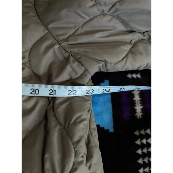 32 Heat Puffer Jacket Snap Up Size XL Pockets Long Sleeve‎ Collar Quilted Warm - Image 5