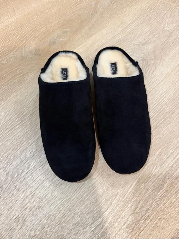 NWT UGG Elea Slip-On Women’s Size 11 Cream Shearling Clogs Mules - Image 6