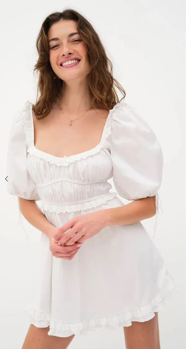 For Love & Lemons Jackson Mini Dress - Image 3