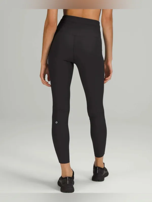 Lululemon Base Pace High Rise Ribbed Tight 25" Leggings Sz 4 - Image 3