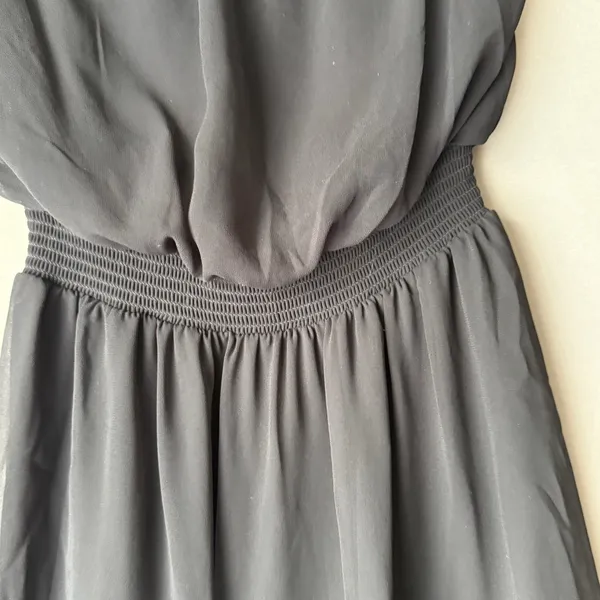 Express sz XS‎ black strapless mini sun dress - Image 3