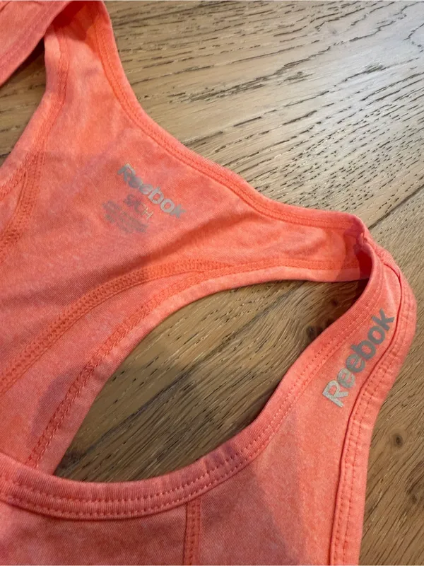 Reebok Athletic Racerback Tank - Coral - Image 3