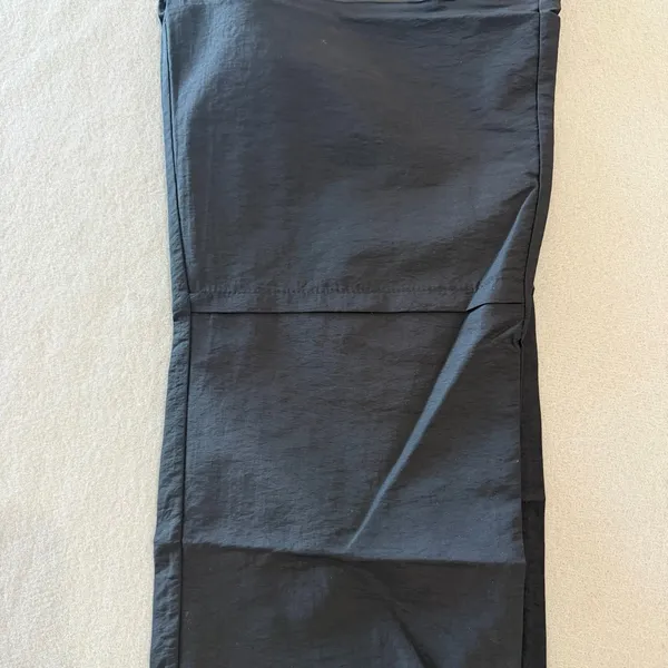 Women's Black Hiking Style Pants with Fixed Waist and Pockets Size Medium #26070 - Image 9