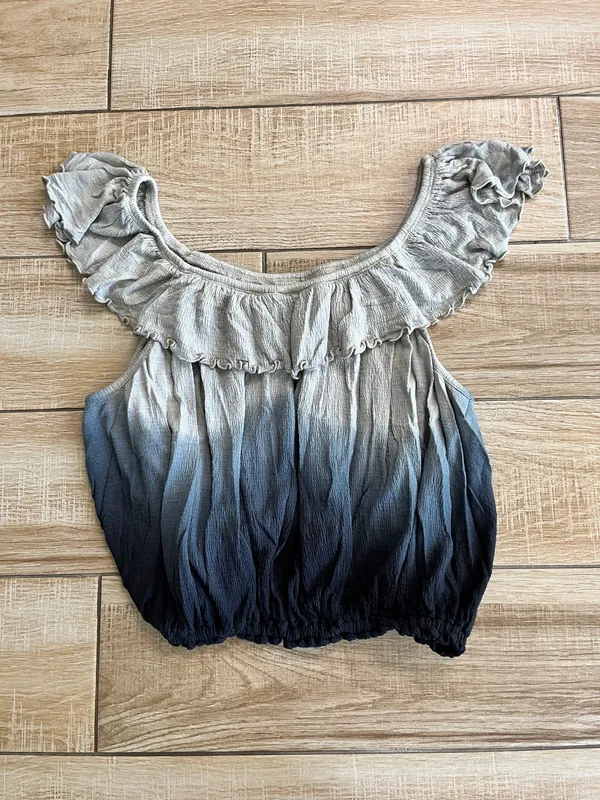 Womens Free People Grey/Blue Ombre Tank Top - XS - Image 4