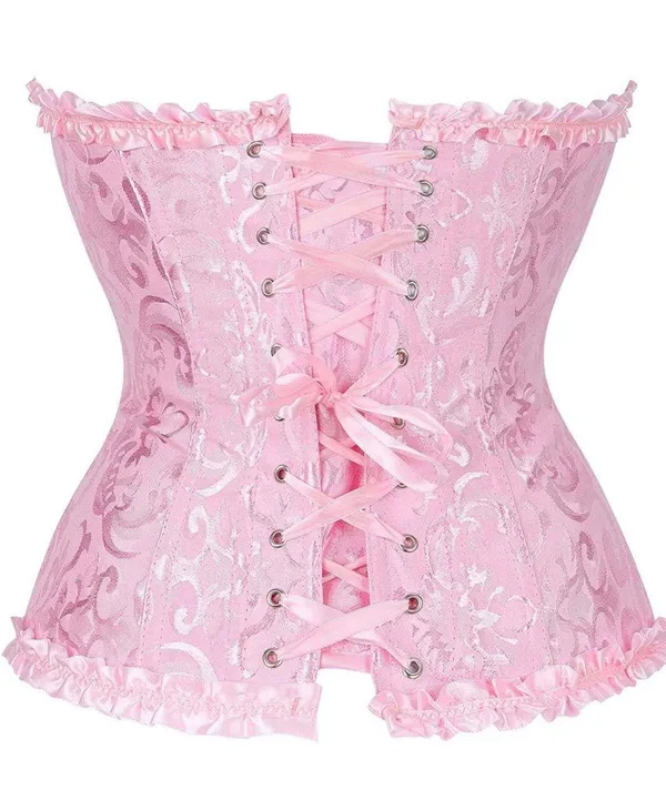 Pink Corset Halloween Size M - Image 3