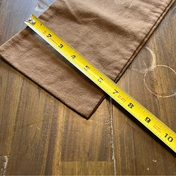 Gucci Brown Drawstring Dust Bag Logo Cover Sleeve Protective Case - Image 4