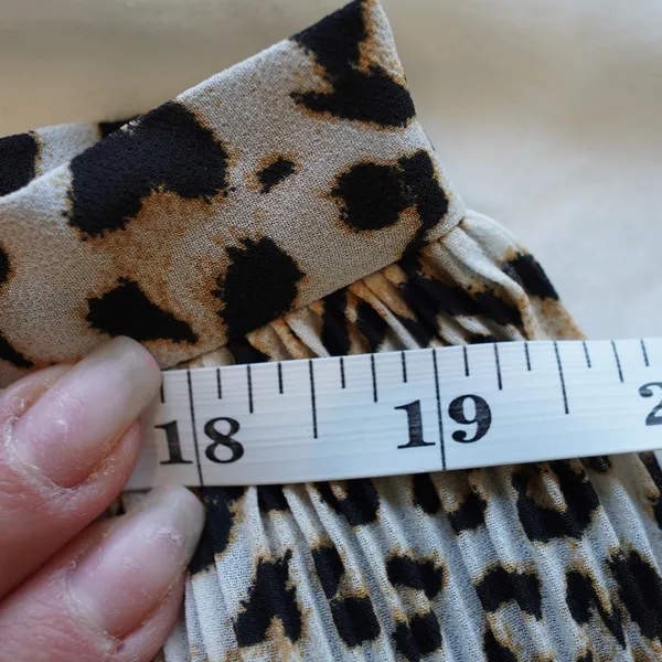 NWT Banana Republic Leopard Print Pleated‎ Midi Skirt Size 18 Cocktail Capsule - Image 7