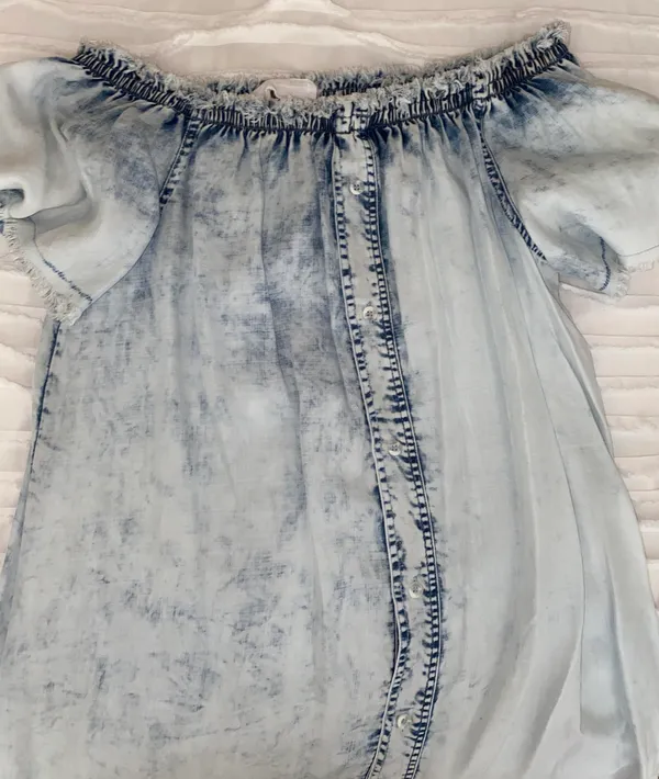 These Three Boutique Denim Dress - Image 2