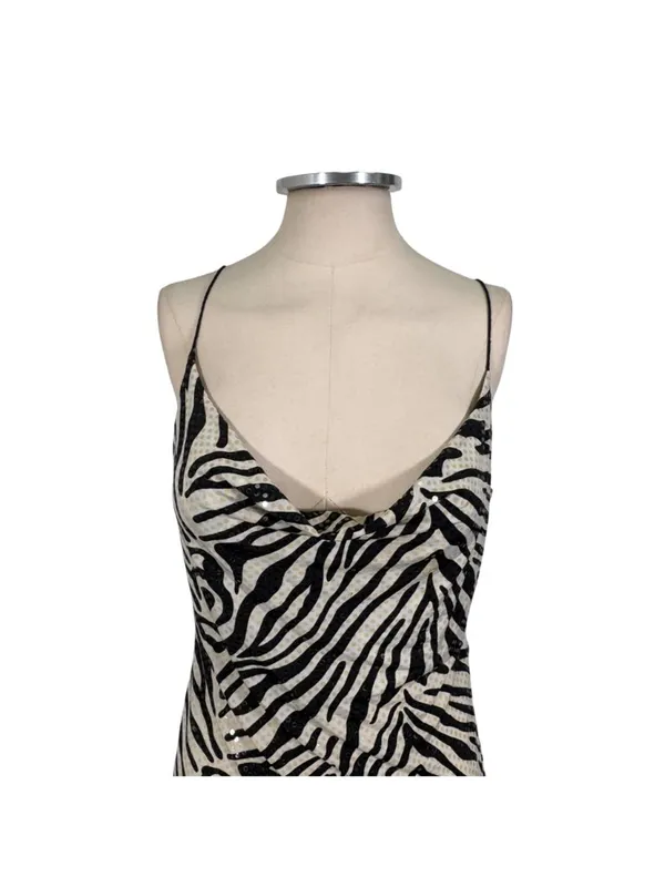 Vintage DMBM 90s Y2k Sleeveless Mini Dress Size Medium - Image 7