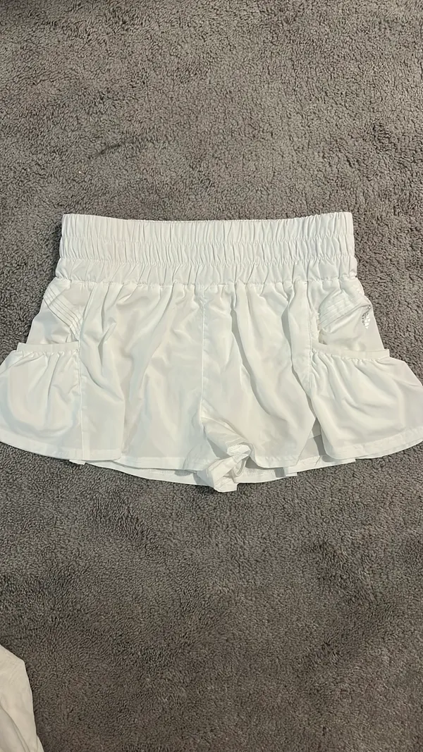 Get Your Flirt On Shorts White, S - Image 2