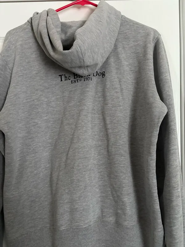 The Black Dog Hoodie Blue - Image 2