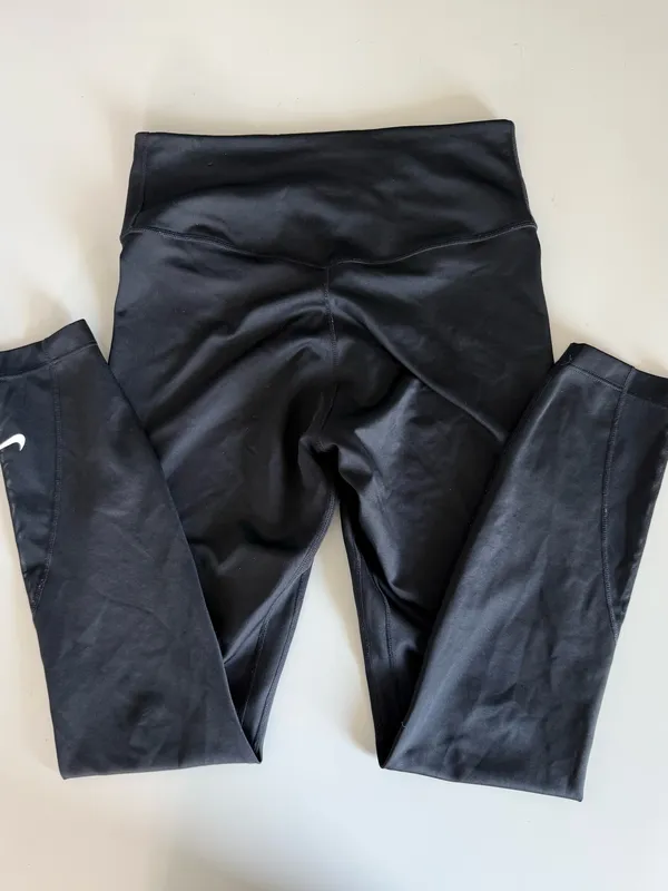 Nike Black DRI-FIT Athletic Leggings - Image 3