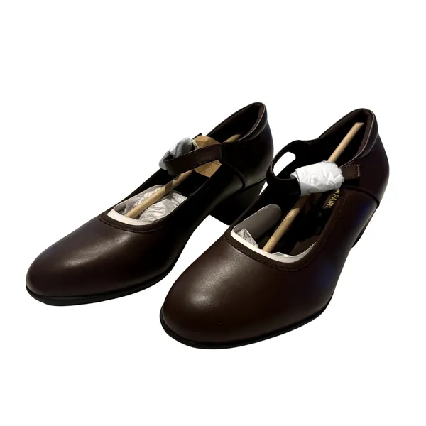 Dream Paris Ascenelle Arch Support Mary Jane Pumps in Brown, Size 8 - Image 2