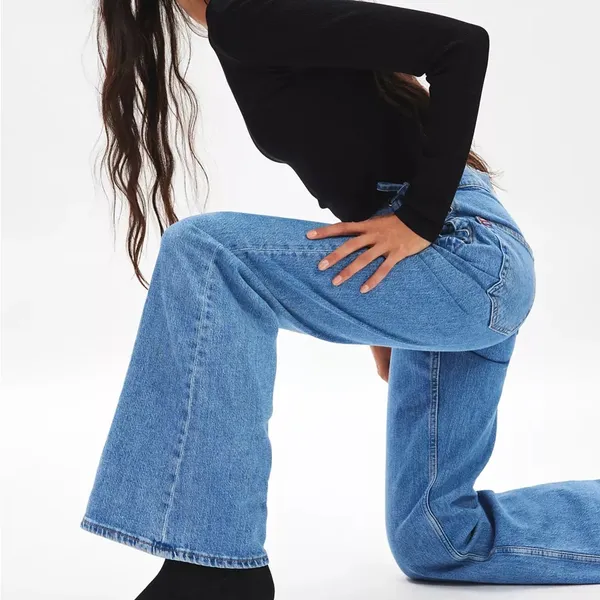 BDG Urban Outfitters Corset Tie-Waist Boot Leg Jeans Size 26 - Image 6