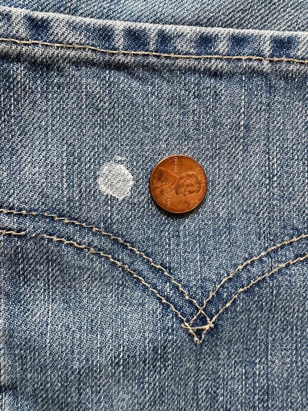 Vintage Levi's bush high waist jean shorts Wmns W30 - Image 12