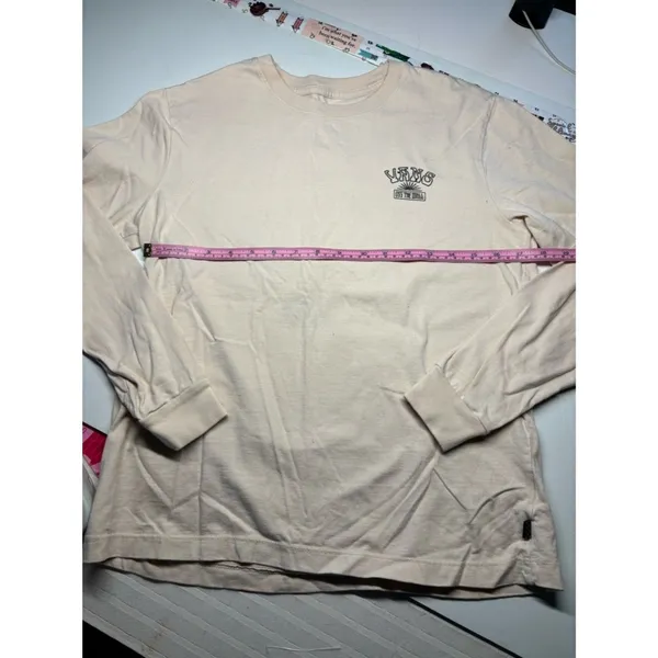 Vans "Off The Wall" Long Sleeve Tee size M - Image 2