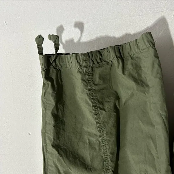 Aerie High Waisted Go For It Baggy Cargo Pants Olive Green Size XS Grunge - Image 2