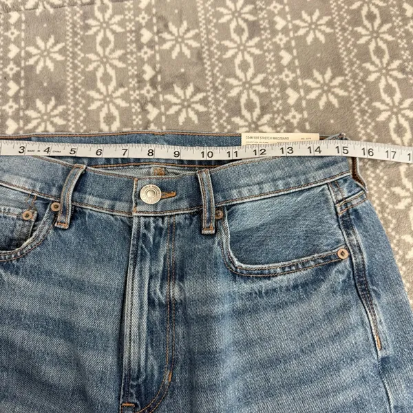 American Eagle Comfort Stretch Waistband Highest‎ Rise 90's Flare 3278 10 Short - Image 8