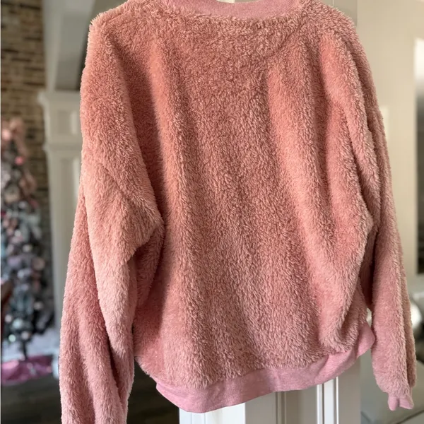 Southern Marsh Blush Fleece Pullover - Image 3