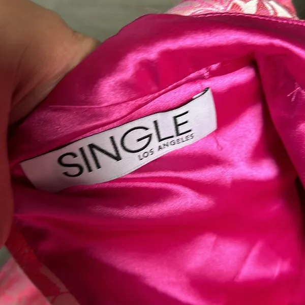 Single Los Angeles pink dress Size XS - Image 5