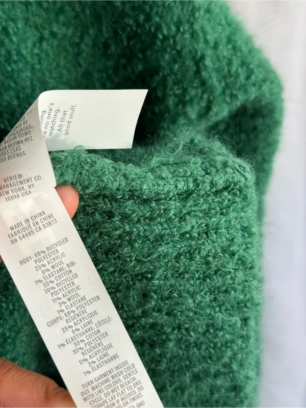 Aerie Teddy Boucle Sweater - Image 3