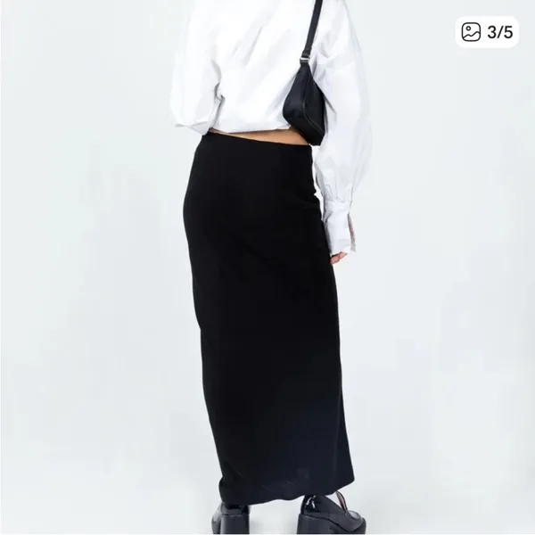 Princess Polly JODIE MAXI SKIRT black - Image 6