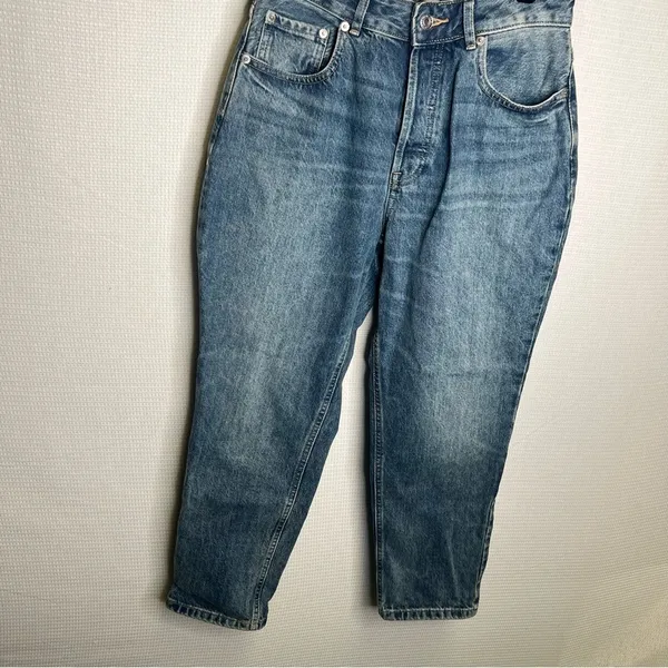 Everlane | Classic Blue Women's‎ Jeans 28 Crop Curvy 90s - Image 5