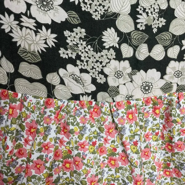 Natural Life Dress Patti Side Slit Floral Empire Waist Medium Maxi Women Boho - Image 14