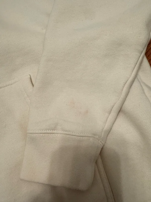 Beige Happiness Project Sweatshirt White Size M - Image 4