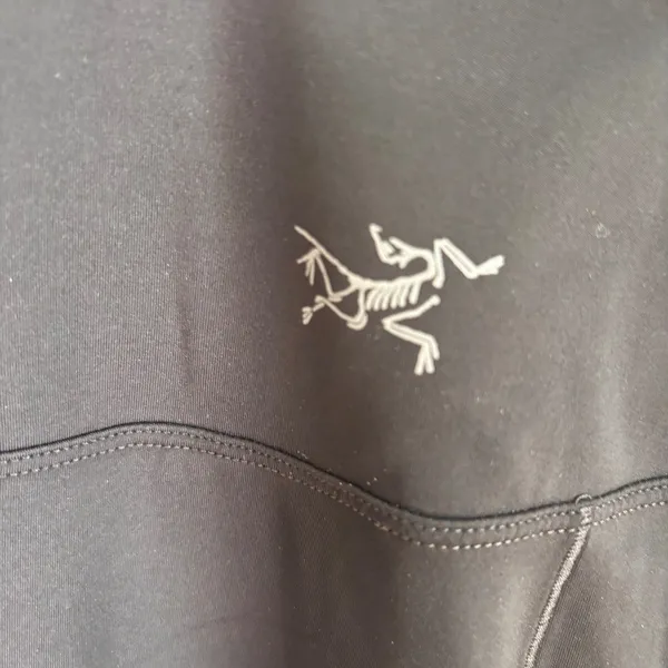 Arcteryx Essent High Rise Leggings Womens XL Black Side Pocket Hiking Tights - Image 10