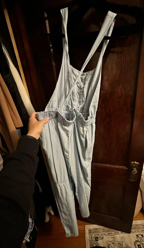 Light blue jumpsuit Size L - Image 2