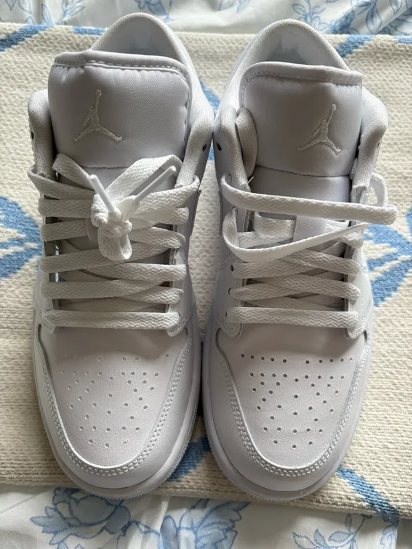 Nike Women’s White Jordan Low Sneaker NWT - Image 6