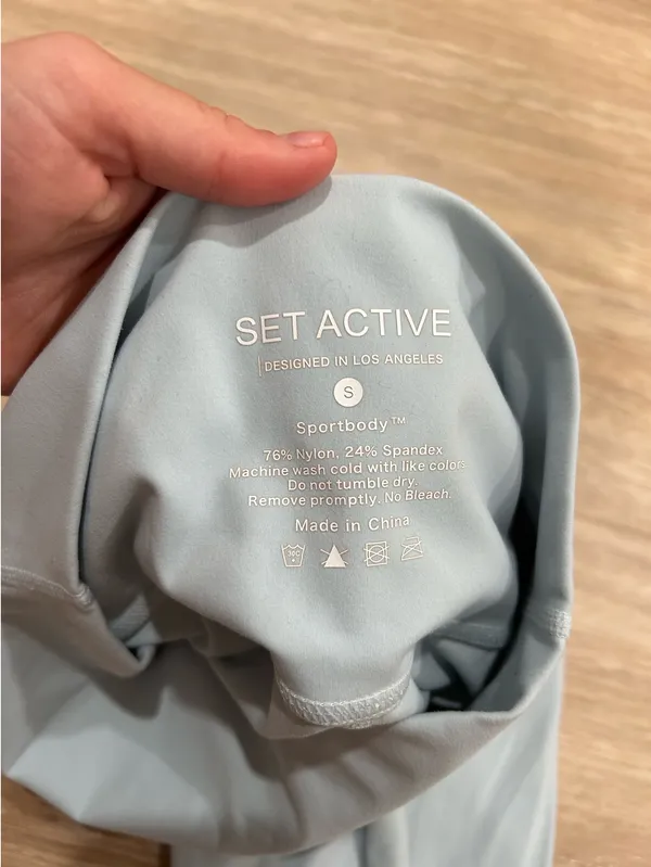 Set Active Light Blue leggings - Image 3