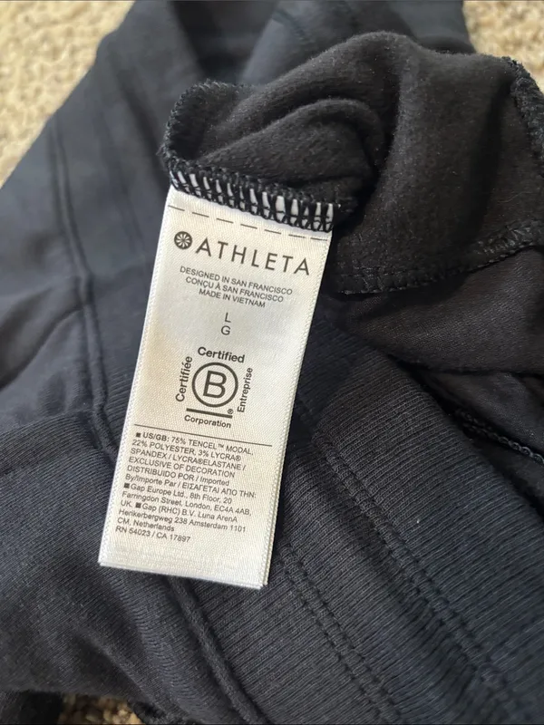 Athleta Balance Flare Pants size large - Image 4