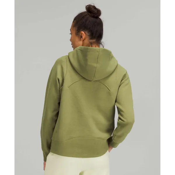 Lululemon Loungeful Pullover Hoodie Bronze Green LW3FCDS Women Size 6 - Image 3