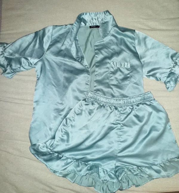 Nasty Gal Satin Pajamas - Image 4