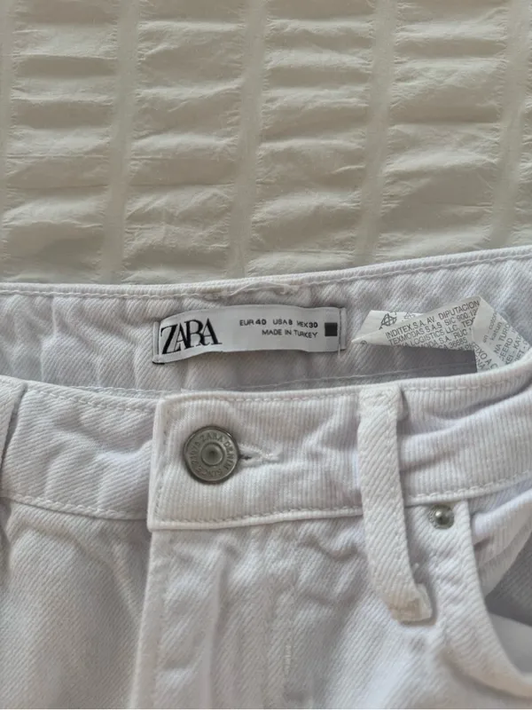 Zara White Jeans - Image 4