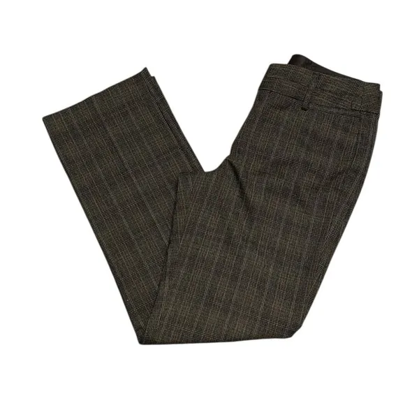 Zac & Rachel Plaid Brown & Pink Dress Pants(Size 8) - Image 3