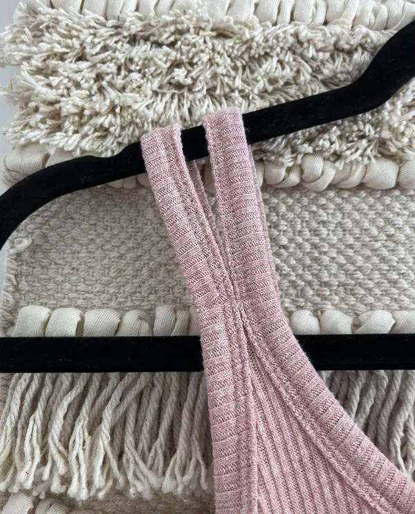 PacSun Pink Ribbed Dress - Image 3