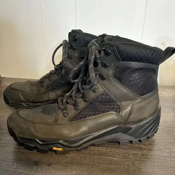 Men's Harley Davidson‎ 10.5 Riding Boots Lace Up Combat - Image 3