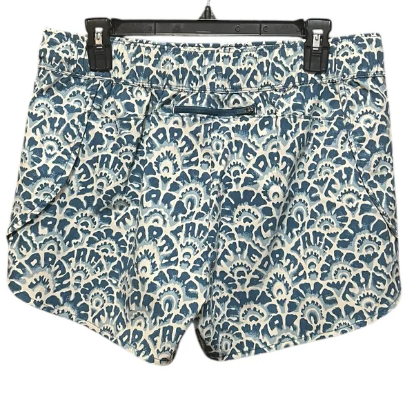 The North Face Class V‎ Mini Blue Geometric Nylon Shorts Size Large - Image 6