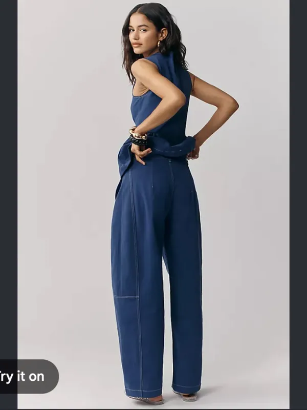 Anthropologie Maeve Curve Puddle Pants - Image 3