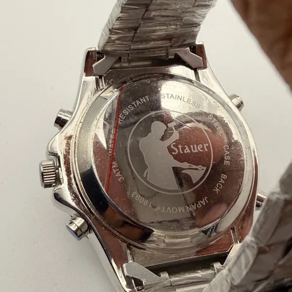 Stauer Compendium Hybrid Chronograph Watch - Oversized Sporty Timepiece - Image 5