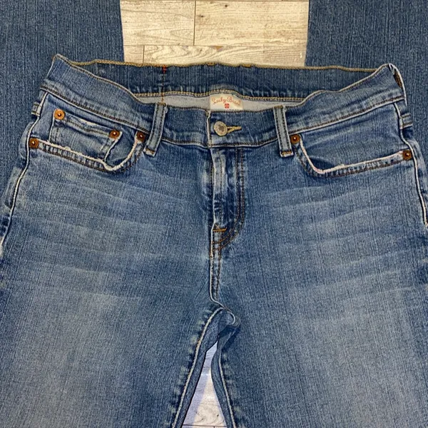 Y2K Lucky Brand Mid Rise Flare Jeans Size 29 - Image 2
